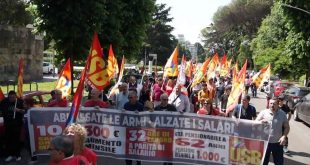 Protesters in Italy, Spain demand higher wages, halt to Ukraine aid