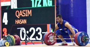 Iraqi weightlifter secures first-ever gold medal in world championship